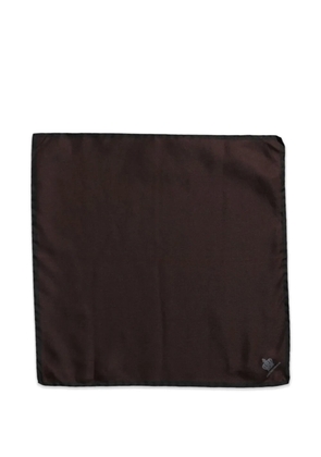 Dolce & Gabbana DG Crown pocket square - Brown