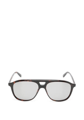 Chimi tortoiseshell-effect pilot sunglasses - Brown