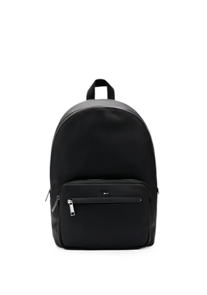 BOSS Ray grained-effect backpack - Black