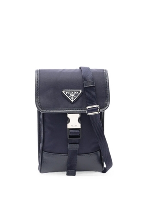 Prada Pre-Owned 2010s Tessuto Saffiano shoulder bag - Blue