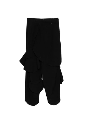Yohji Yamamoto wrapped trousers - Black
