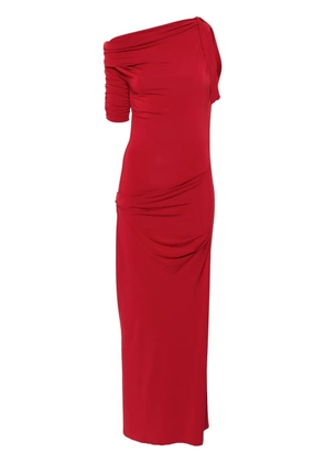 Jacquemus La Robe Drapeado maxi dress - Red