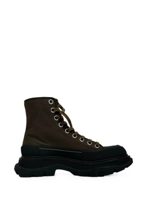 Alexander McQueen Pre-Owned Tread Slick lace-up sneakers - Green