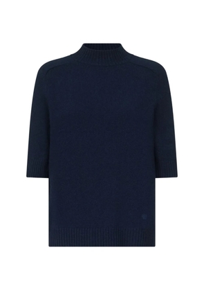LouLou de Saison stand-collar cashmere sweater - Blue