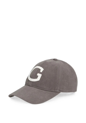 Geox logo-patch baseball cap - Grey