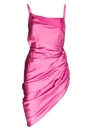 Jacquemus La Robe Saudade asymmetrical dress - Pink