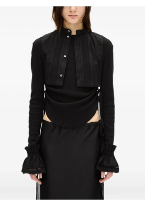 Ann Demeulemeester Suna ruffled cuffs - Black