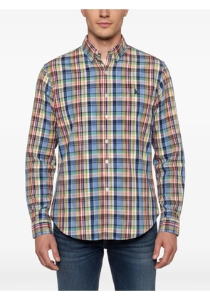 Polo Ralph Lauren Vintage plaid-pattern button-down shirt - Blue