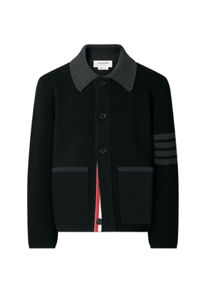 Thom Browne 4-Bar merino wool jacket - Black