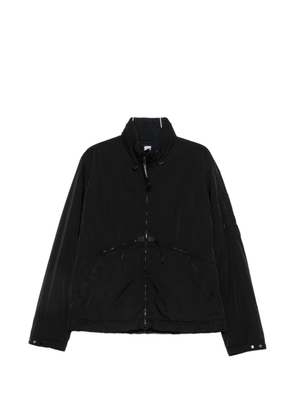 C.P. Company lens-detail high-neck jacket - Black
