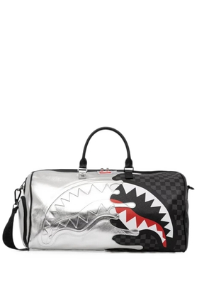 Sprayground Shark Mouth holdall - Silver