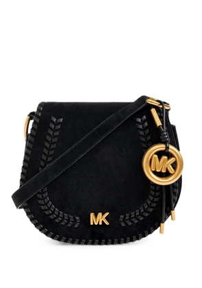 Michael Michael Kors Josie whipstitch-trim shoulder bag - Black