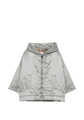 Max Mara Fiore hooded jacket - Grey
