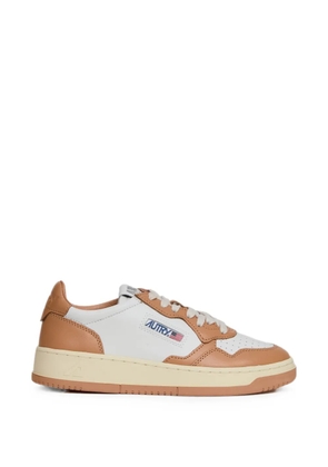 Autry Medalist bicolor leather sneakers - White