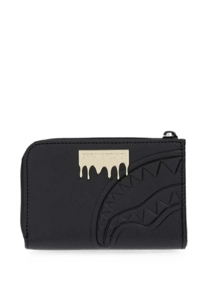 Sprayground Shark Mouth embossed wallet - Black