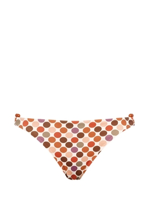 ERES Excess polka-dot bikini briefs - Neutrals