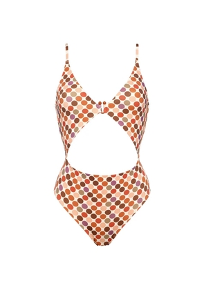 ERES polka-dot one-piece swimsuit - Neutrals