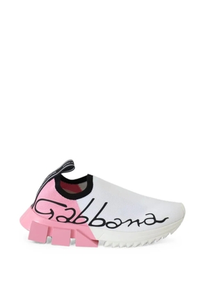 Dolce & Gabbana Sorrento logo-print sneakers - White