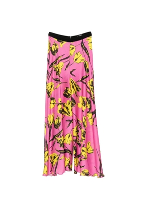 Hanita floral-print palazzo pants - Pink