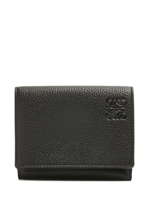 LOEWE Trifold leather wallet - Black