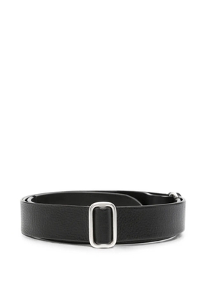 Officine Creative pebbled leather belt - Black