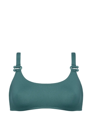 ERES Fearless crop top bikini top - Green