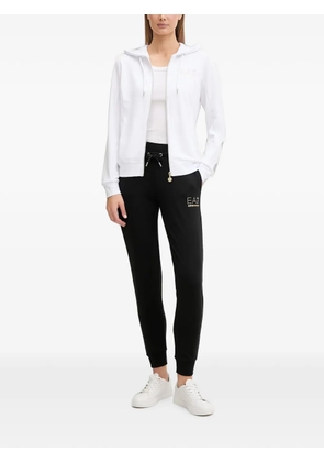 Ea7 Emporio Armani logo-embellished tracksuit - White