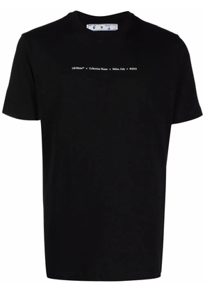 Off-White Arrows cotton T-shirt - Black