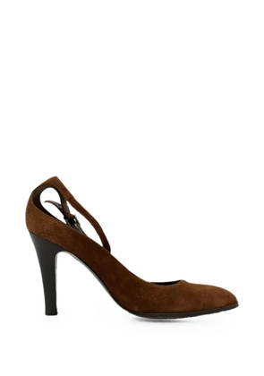 Ralph Lauren Vintage 2010s buckle ankle-strap pumps - Brown
