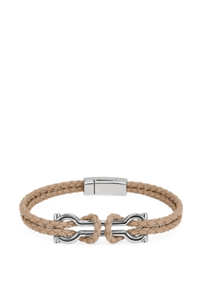 Ferragamo leather bracelet - Neutrals