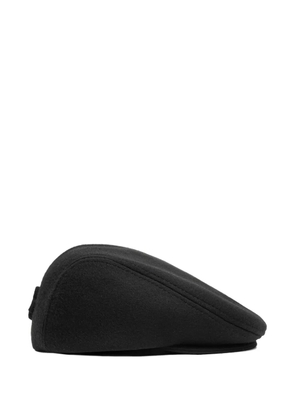 Ruslan Baginskiy Ivy monogram-embellished beret - Black