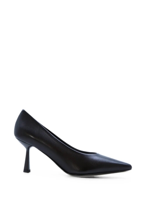 Notabene Emmy 70 square-toe leather pumps - Black