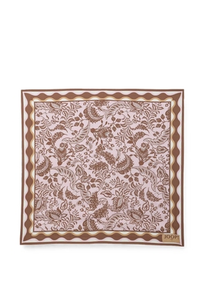 Joop! Augusta floral-print scarf - Pink