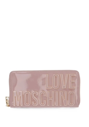 Love Moschino logo wallet - Pink