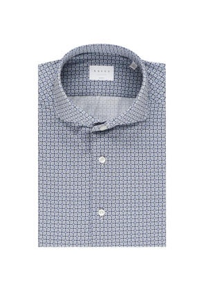 Xacus Active Shirt floral-print shirt - Blue