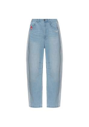 adidas x Coca-Cola GFX Banana Pants side-stripe panelled jeans - Blue