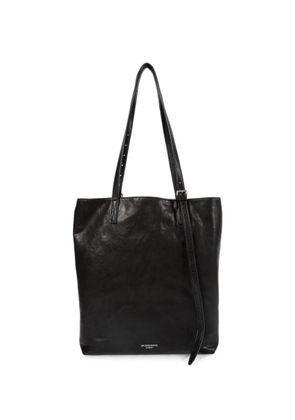 Ann Demeulemeester Janek buckle-strap shoulder bag - Black
