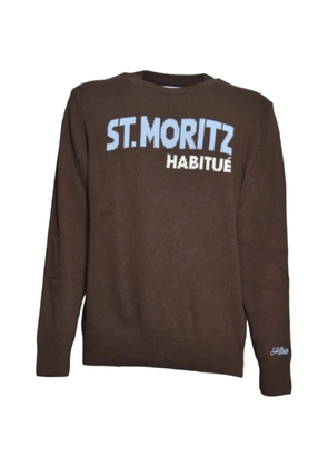 MC2 Saint Barth St. Moritz intarsia-knit sweater - Brown