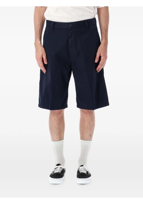 Carhartt WIP Brader logo-patch shorts - Blue
