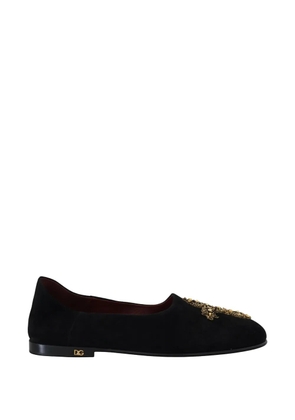 Dolce & Gabbana suede loafers - Black