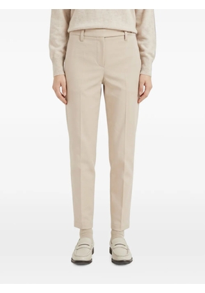 Brunello Cucinelli tailored slim-fit trousers - Neutrals