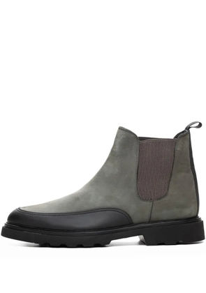 Poche Paris leather Chelsea boots - Grey