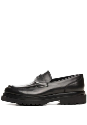 Poche Paris leather loafers - Black