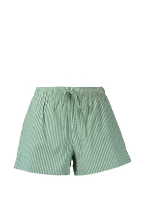 The Lady And The Sailor striped shorts - Green