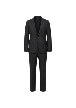 Corneliani check-pattern single-breasted suit - Grey