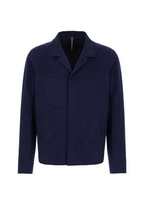 Veilance concealed-front jacket - Blue