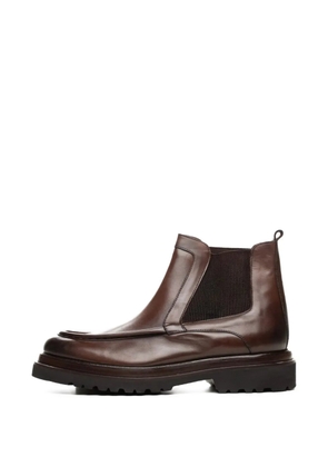 Poche Paris leather Chelsea boots - Brown