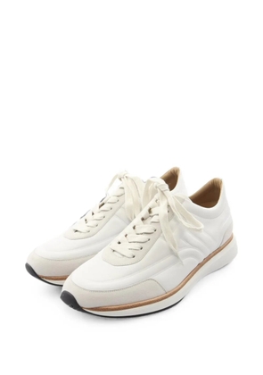 Hermès Pre-Owned 2020s H logo sneakers - White