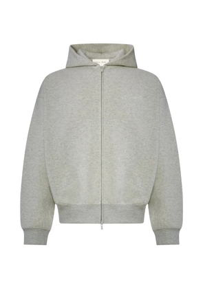 FEAR OF GOD ESSENTIALS Signature Classic zip-up hoodie - Grey