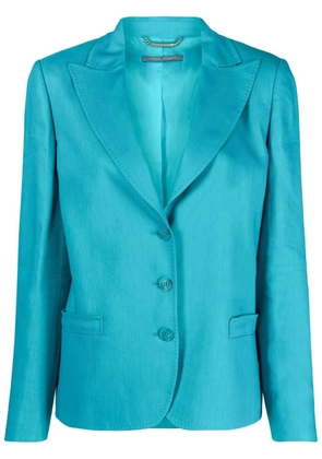 Alberta Ferretti single-breasted tailored blazer - Blue